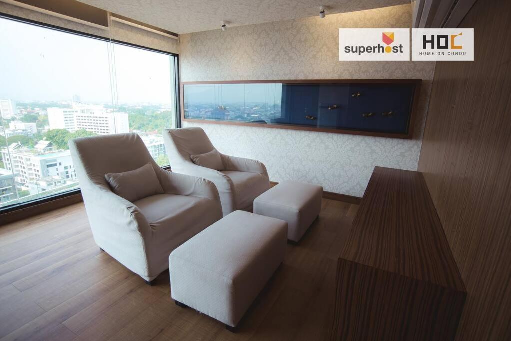 Cozy Luxury Condo @ The Astra Chiang Mai Luaran gambar
